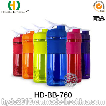 Botella de agua de 800ml Tritan, plástico beber botella (HD-BB-760)